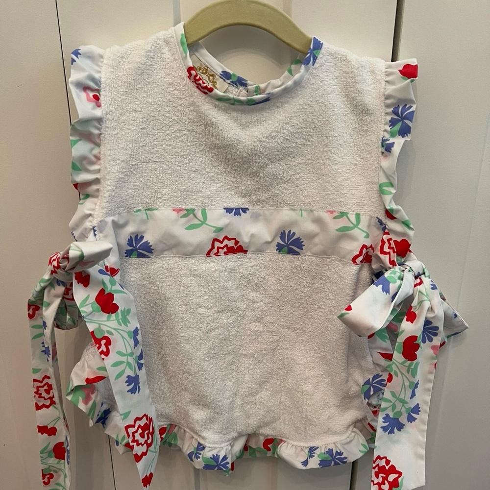 The Beaufort Bonnet Company Girls Carolina Coverup Bonita Blooms 4T EUC
